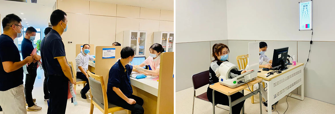 10.19 公司組織開(kāi)展2021年度管理人員健康體檢(圖2)