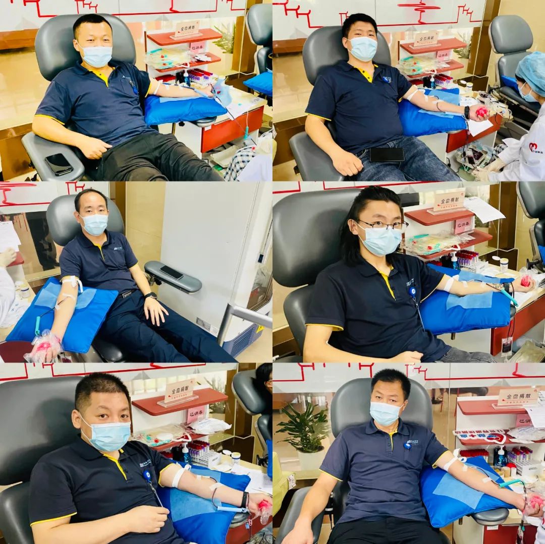 9.24 建黨百年 熱血獻禮 ｜ 精華股份黨支部、工會(huì )組織無(wú)償獻血活動(dòng)(圖3)