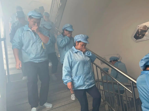 精華股份開(kāi)展2023年度消防逃生、應急救援演練活動(dòng)(圖7)